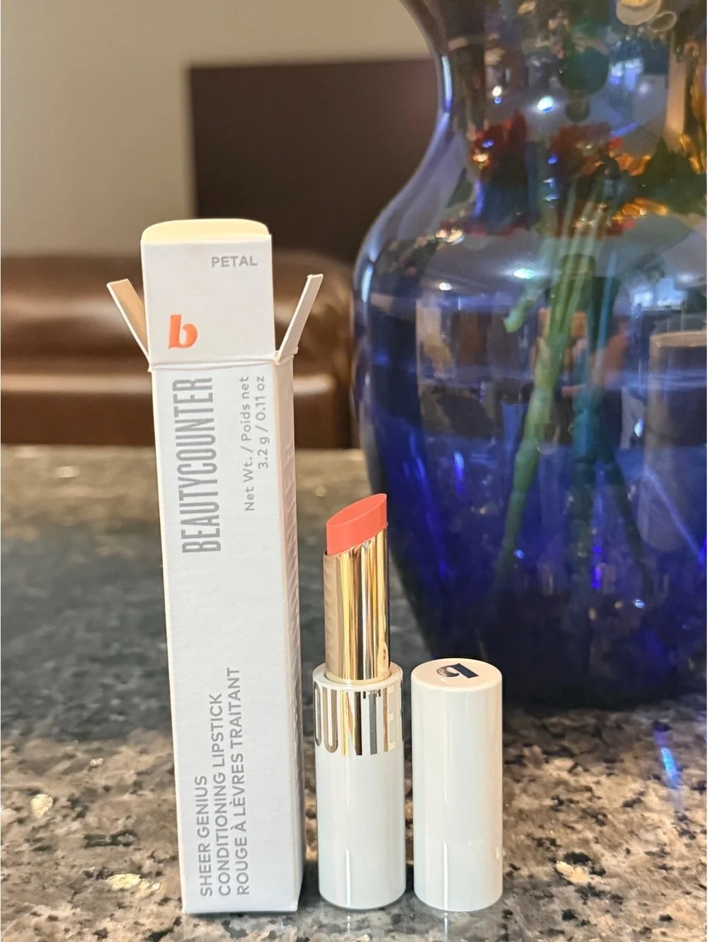 Beautycounter Sheer Genius Conditioning Lipstick - Petal